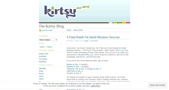 Desktop Screenshot of kirtsy.wordpress.com