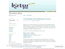 Tablet Screenshot of kirtsy.wordpress.com