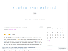 Tablet Screenshot of madhouseoutandabout.wordpress.com