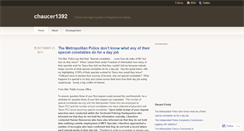 Desktop Screenshot of chaucer1392.wordpress.com