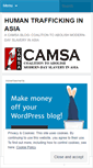 Mobile Screenshot of moderndayslaveryinasia.wordpress.com