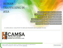 Tablet Screenshot of moderndayslaveryinasia.wordpress.com