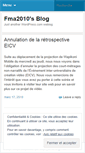 Mobile Screenshot of fma2010.wordpress.com