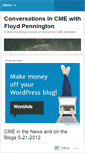 Mobile Screenshot of convcme.wordpress.com