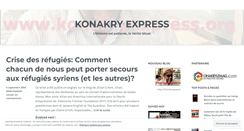 Desktop Screenshot of konakryexpress.wordpress.com