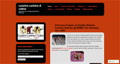 Desktop Screenshot of cuzzinscuisine.wordpress.com