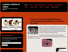 Tablet Screenshot of cuzzinscuisine.wordpress.com