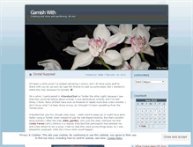 Tablet Screenshot of garnishwith.wordpress.com