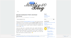 Desktop Screenshot of matteo10.wordpress.com