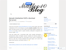 Tablet Screenshot of matteo10.wordpress.com