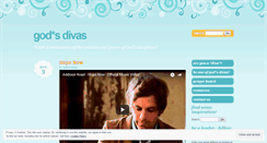 Desktop Screenshot of godsdivas.wordpress.com