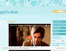Tablet Screenshot of godsdivas.wordpress.com