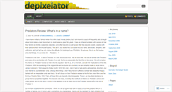 Desktop Screenshot of depixelator.wordpress.com