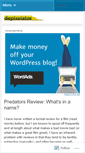 Mobile Screenshot of depixelator.wordpress.com
