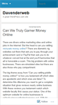 Mobile Screenshot of davenderweb.wordpress.com
