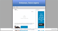 Desktop Screenshot of dulceespera.wordpress.com