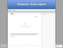 Tablet Screenshot of dulceespera.wordpress.com