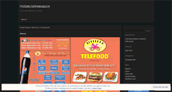 Desktop Screenshot of fooddeliveryinkarachi.wordpress.com