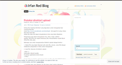 Desktop Screenshot of irfanred.wordpress.com