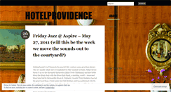 Desktop Screenshot of hotelprovidence.wordpress.com