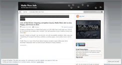 Desktop Screenshot of mafiawarsftw.wordpress.com