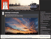 Tablet Screenshot of hamburgergeschichten.wordpress.com