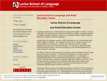 Tablet Screenshot of larisaschooloflanguagenikolaev.wordpress.com