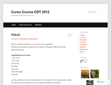 Tablet Screenshot of cursococinacdt2012.wordpress.com