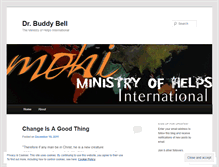 Tablet Screenshot of drbuddybell.wordpress.com