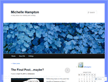 Tablet Screenshot of mlhampton.wordpress.com