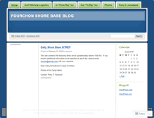 Tablet Screenshot of fourchonshorebase.wordpress.com