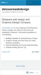 Mobile Screenshot of delawarewebdesign.wordpress.com