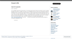 Desktop Screenshot of gravirlife.wordpress.com