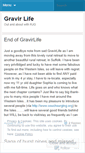 Mobile Screenshot of gravirlife.wordpress.com