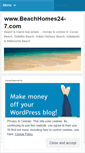 Mobile Screenshot of mybeachhomes.wordpress.com