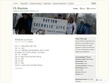 Tablet Screenshot of cldayton.wordpress.com