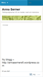 Mobile Screenshot of annaserner.wordpress.com