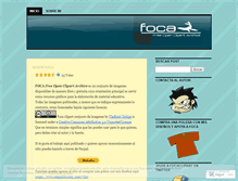 Tablet Screenshot of focaclipart.wordpress.com