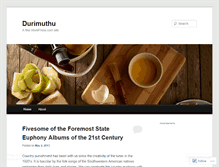 Tablet Screenshot of durimuthu.wordpress.com