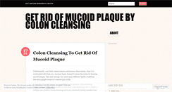 Desktop Screenshot of mucoidplaque17.wordpress.com