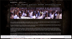Desktop Screenshot of milanrefugees.wordpress.com