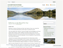 Tablet Screenshot of lochfyneoysters.wordpress.com