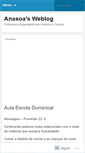 Mobile Screenshot of anasoa.wordpress.com