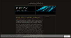 Desktop Screenshot of flexionwireless.wordpress.com