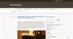 Desktop Screenshot of beerepiphany.wordpress.com