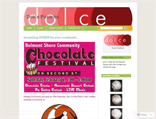 Tablet Screenshot of dolcepastries.wordpress.com