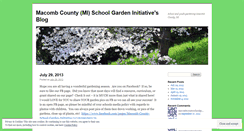 Desktop Screenshot of macombcountyschoolgarden.wordpress.com