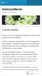 Mobile Screenshot of ostinatamente.wordpress.com