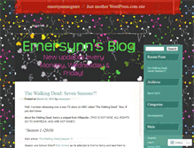 Tablet Screenshot of emersynnmcguire.wordpress.com