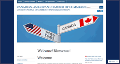 Desktop Screenshot of dfwcanadianchamber.wordpress.com